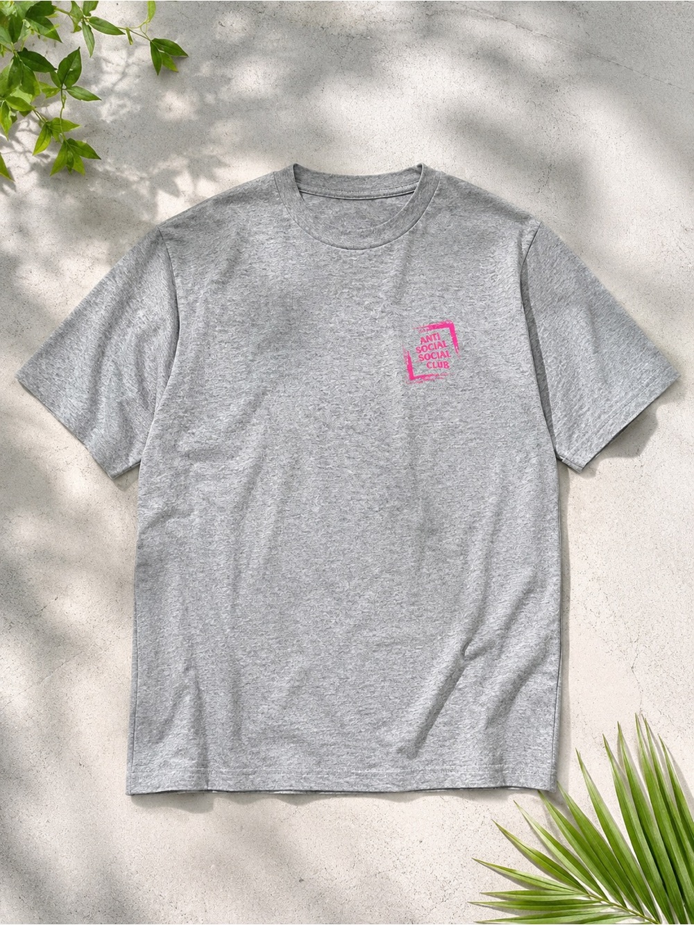 Anti Social Social Club Toy Tee – FW20 – Grey – Size Large